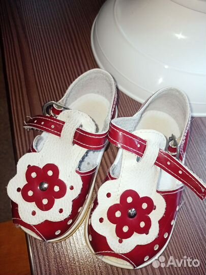 Босоножки сандалии для девочки 22 размер
