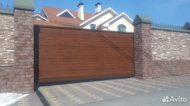 Откатные ворота Alutech ProTrend