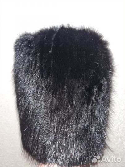 Меховая шапка женская