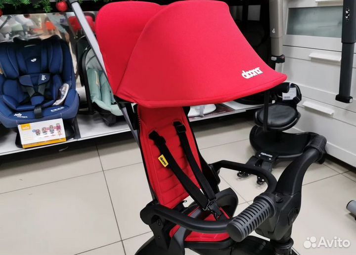 Складной велосипед Doona Liki Trike S1, Flame red