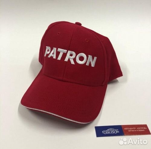 Patron pcam3001 Бейсболка Patron красная one size