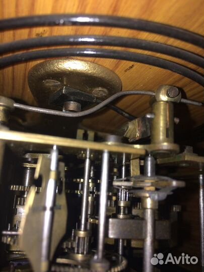 Старинные настенные часы Бекер(Германия) 1901г