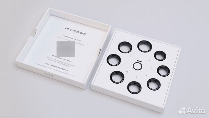 Аренда Oura Ring Size Kit Gen 3 Примерка