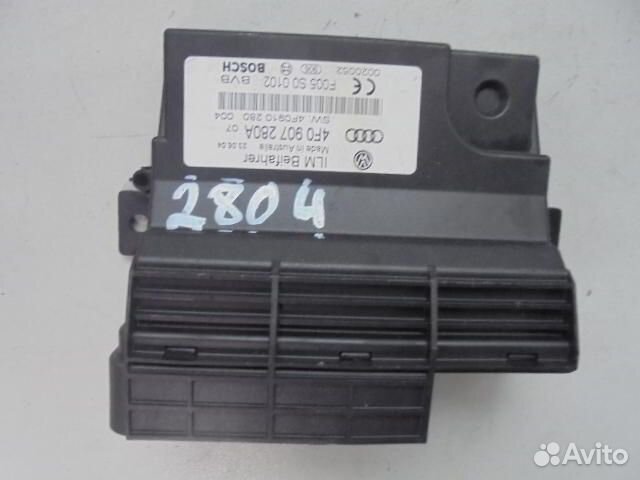 Блок комфорта для Audi A6 C6 4F0907280A