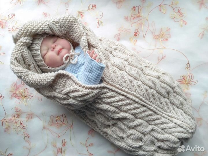 Кокон, конверт на выписку, в коляску