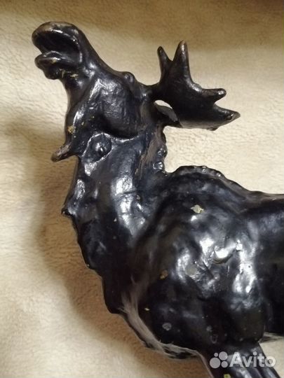 Статуэтка Лось чугун 3кг