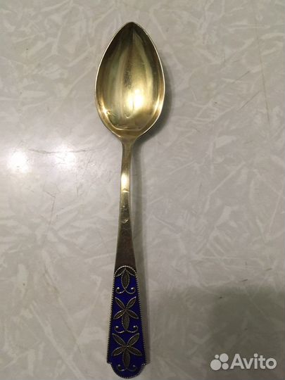 Чайные ложки серебро 875