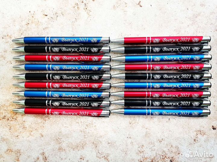 Именные металлические ручки с лазерной гравировкой