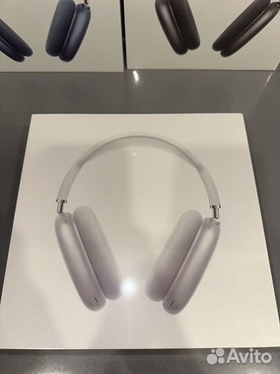 Беспроводные наушники apple airpods max silver