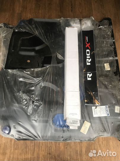 Защита двигателя kia rio, хундай Солярис, X-Line