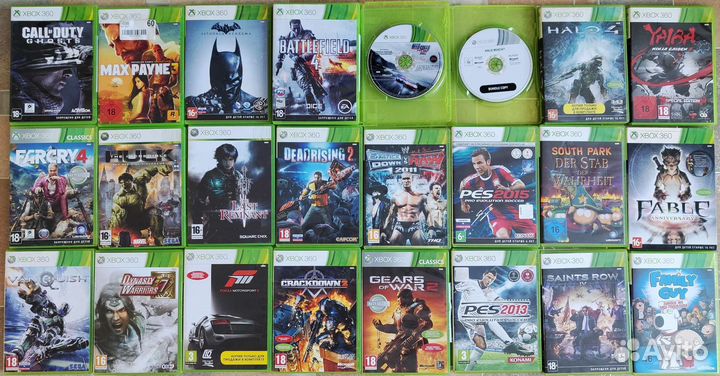 Диски / игры / Xbox 360 / лицензия / кинект