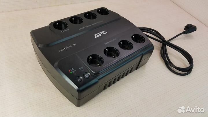 Ибп APC Back-UPS BE700G-RS б/у, рабочий без акб