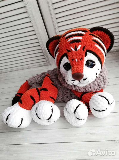 Тигр пижамница,мягкая игрушка,подарок