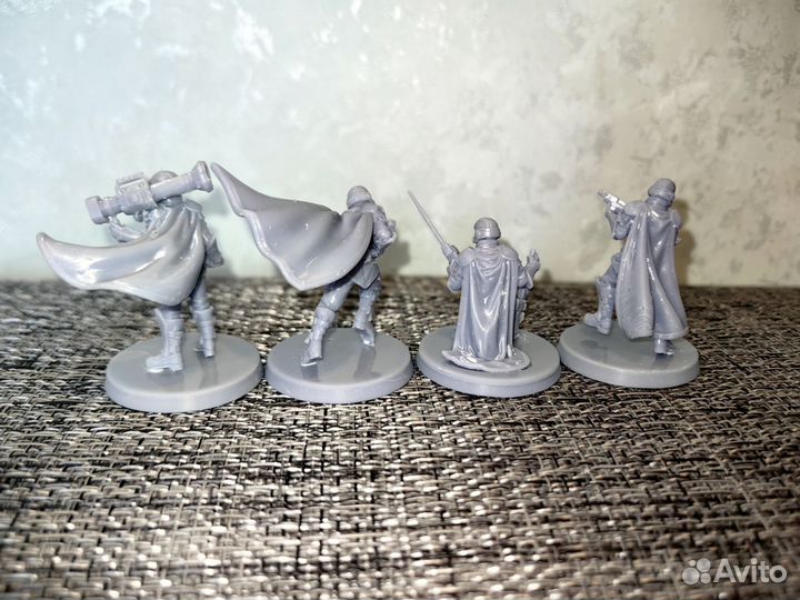 Фигурка на 3Д 3D принтере пехотинцы helldivers