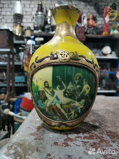 Ваза латунь