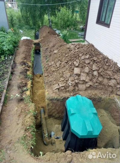 Установка септика за 1 день