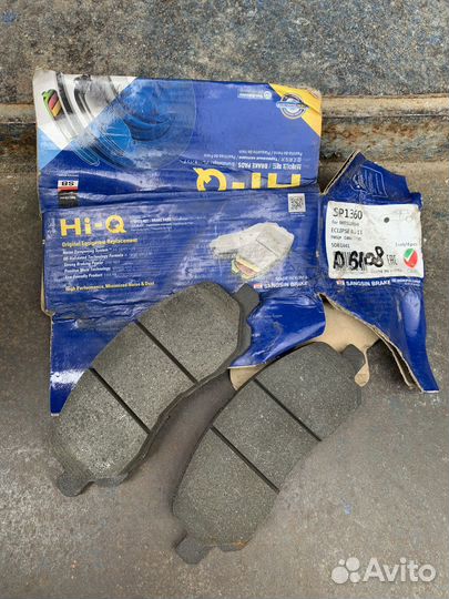 Тормозные колодки lancer на одну сторону