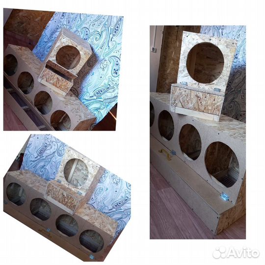 Гнездо для кур с яйцесборником