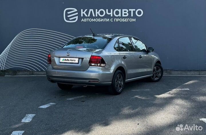 Volkswagen Polo 1.6 AT, 2019, 136 276 км