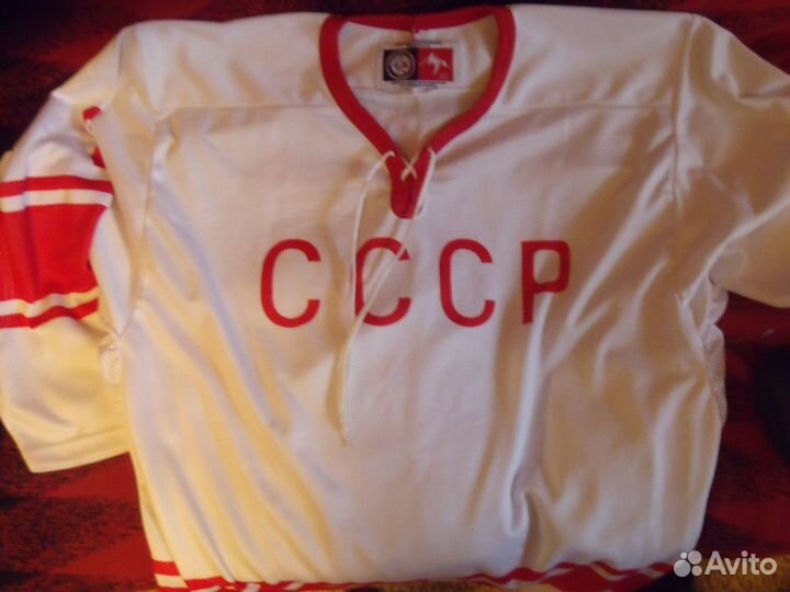Оригинальная хоккейная майка Фетисова N2 СССР