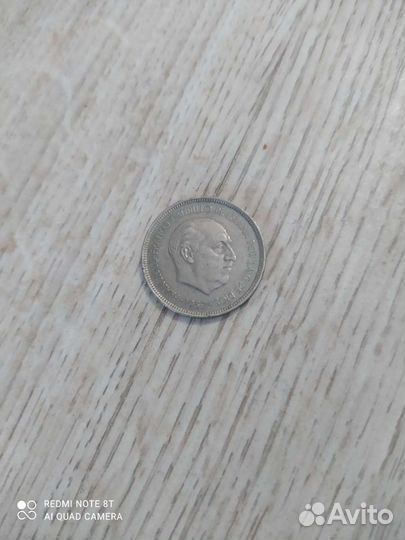 5 испанских песет