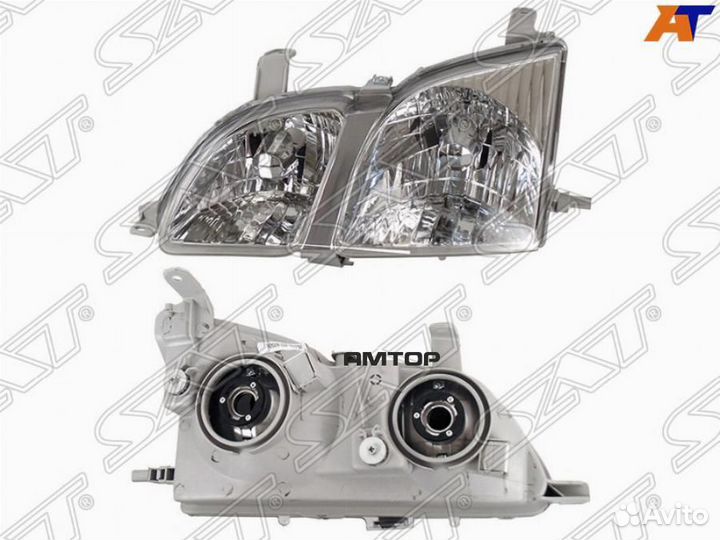 SAT ST-44-13L Фара toyota gaia 98-01 LH
