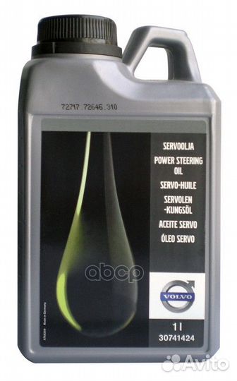 1L WSM-M2C204-A2 EU жидкость гур 30741424 volvo