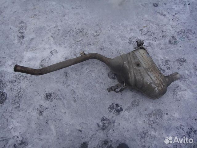 Задняя часть глушителя Mercedes W164 Ml