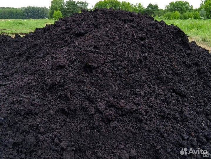 Земля чернозем плодородный грунт