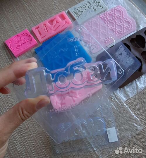 Силиконовые формы молд мастика изомальт