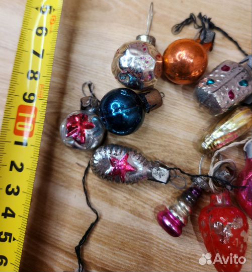 Елочные игрушки (мини) СССР одним лотом