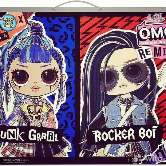 LOL Surprise O.M.G. Remix Rocker Boi and Punk Grrr