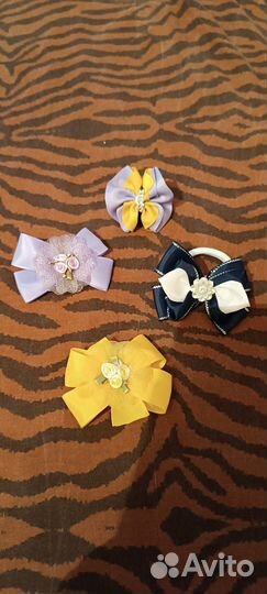 Набор бантиков-малышек на первые хвостики