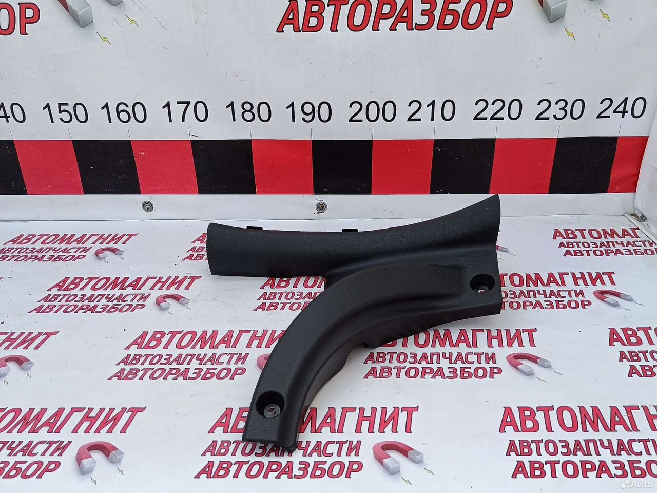 Накладка порога задняя правая Хендай Солярис 2