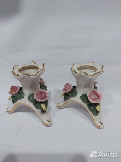 Подсвечники фарфор Германия