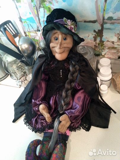 Текстильная интерьерная кукла