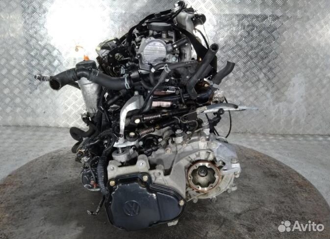 Двигатель Volkswagen Caddy 1.9 TDI AGR с навесным