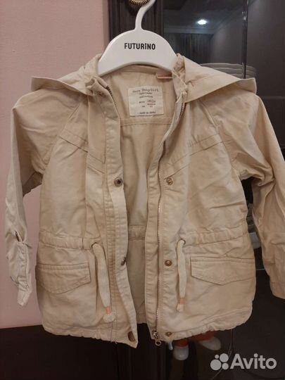 Ветровка для девочки 92 zara