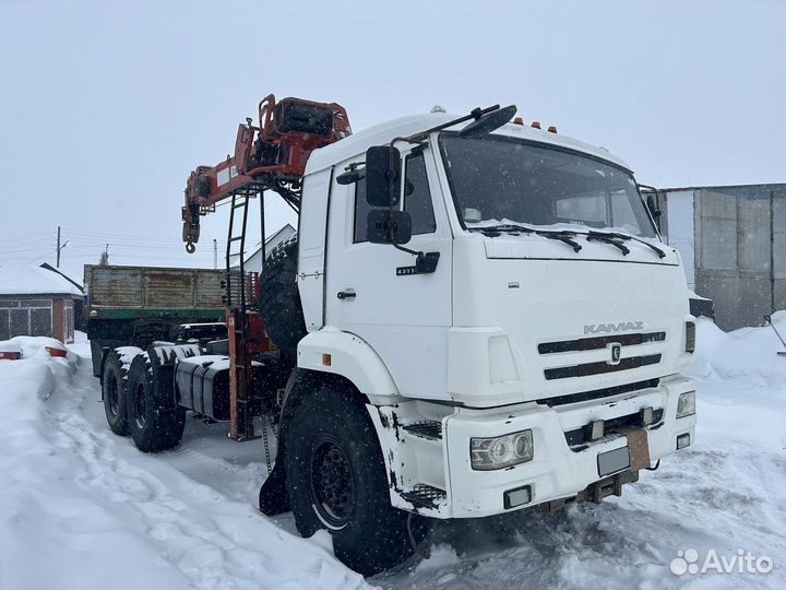 КАМАЗ 43118 с КМУ, 2013