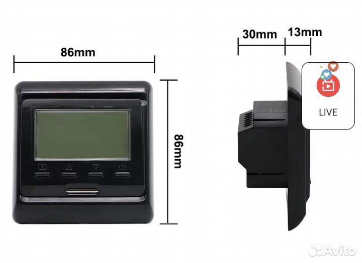 Терморегуляторы (с WiFi и без) для теплого пола