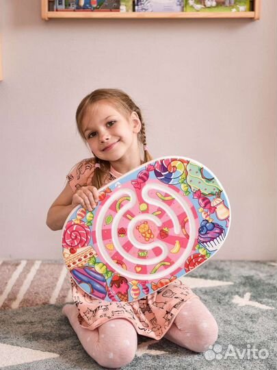 Балансборд детский с лабиринтом