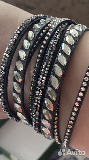 Браслет-чокер Сваровски