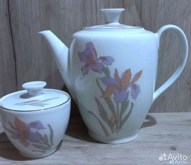 Чайник заварочный, сахарница ГДР