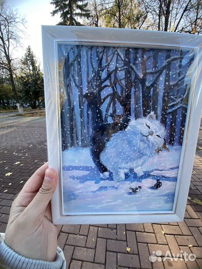 Картина маслом на холсте