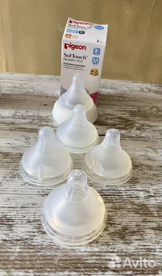 Соски бутылочные pigeon