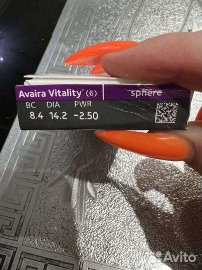 Контактные линзы астигматические Avaira Vitality