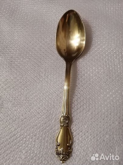 Чайные ложки Золотая Роза Кольчугино СССР