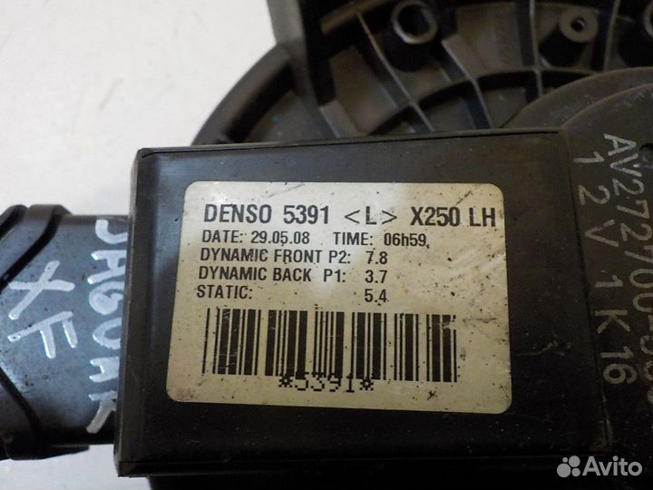 Моторчик печки отопителя Jaguar XF