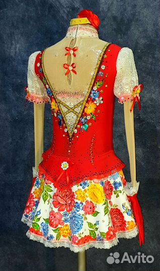 Платье для фигурного катания (120-135 см)