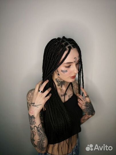 Афрокосы Дреды